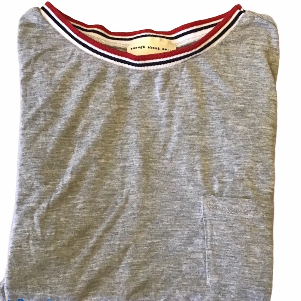 ‘Enough About Me...’ Sporty Muscle Tee